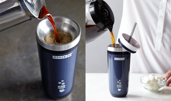 Vaso para hacer café helado