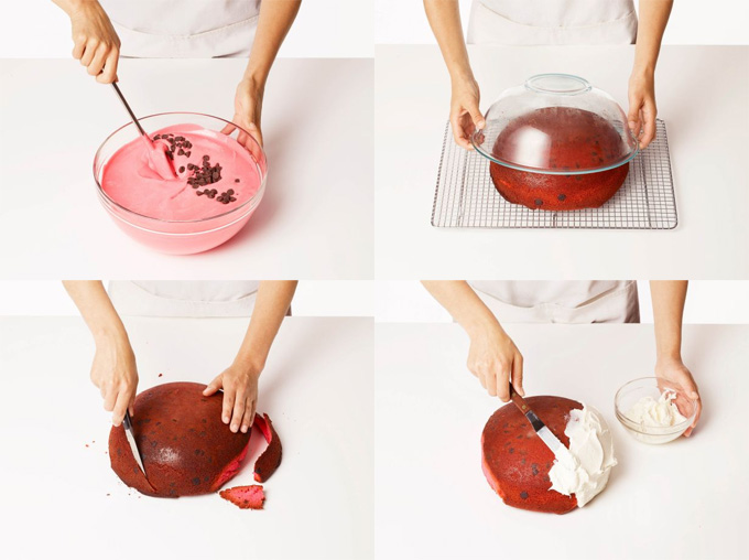 Pastel Cesta de frutas de sandía