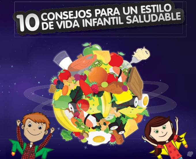 10 Consejos para un estilo de vida infantil saludable Decálogo para un estilo de vida infantil saludable