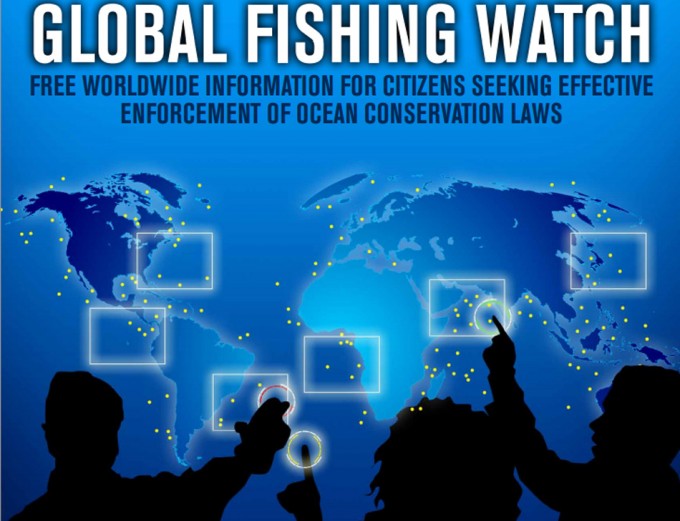 Mapa en tiempo real de la pesca en el mundo