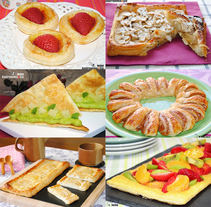 Recetas con hojaldre