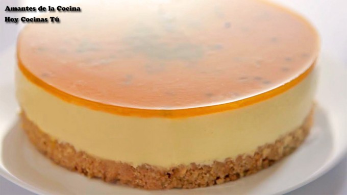 Hoy Cocinas Tú: Cheescake de maracuyá Tarta de queso y maracuyá