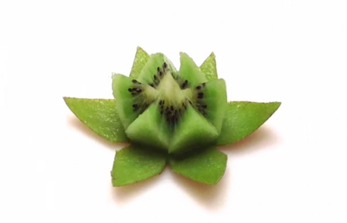 Kiwi flor de loto