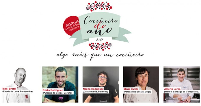 Premio Cociñeiro do Ano  2015