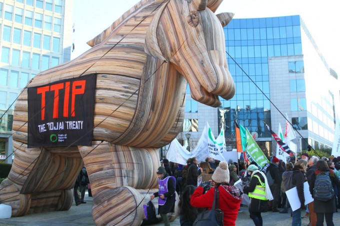 Tratado de Comercio e Inversiones (TTIP) No al TTIP