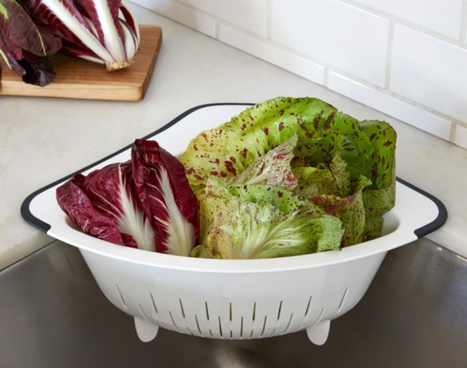 Colador esquinero para fregadero Colador escurridor