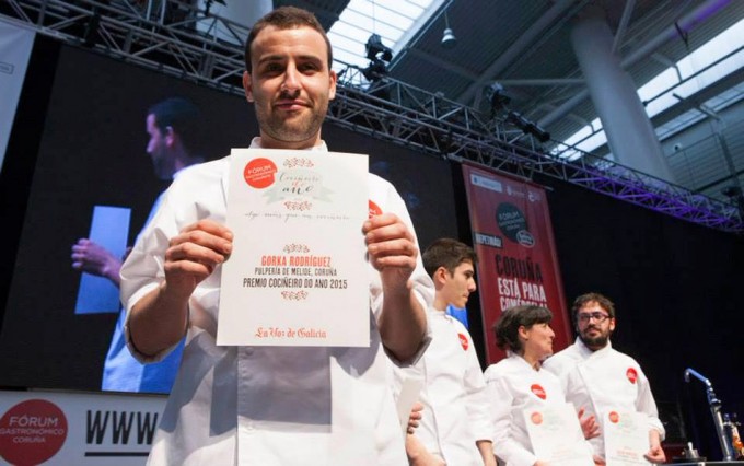 Gorka Rodríguez, Cociñeiro do Ano 2015