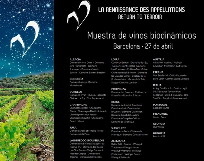 Muestra de Vinos Biodinámicos