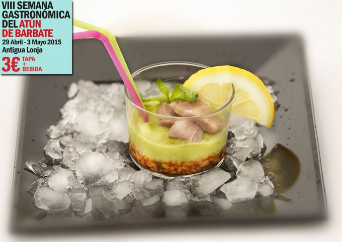 Tapas de atún en Barbate