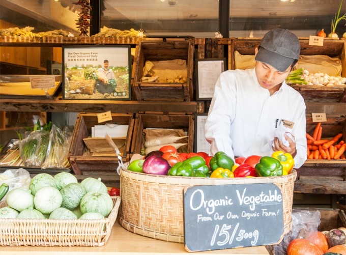 Alimentos ecológicos en China