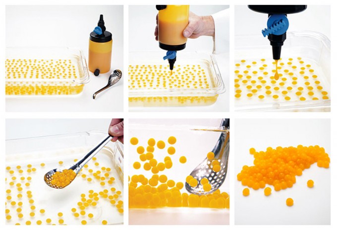 Dispensador para esferificaciones