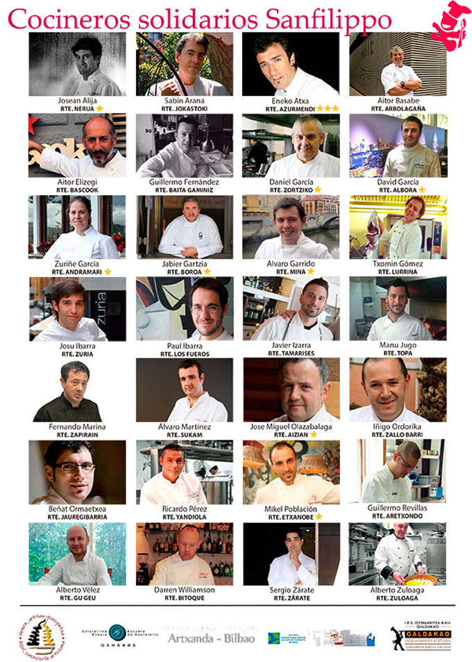 Evento gastronómico solidario