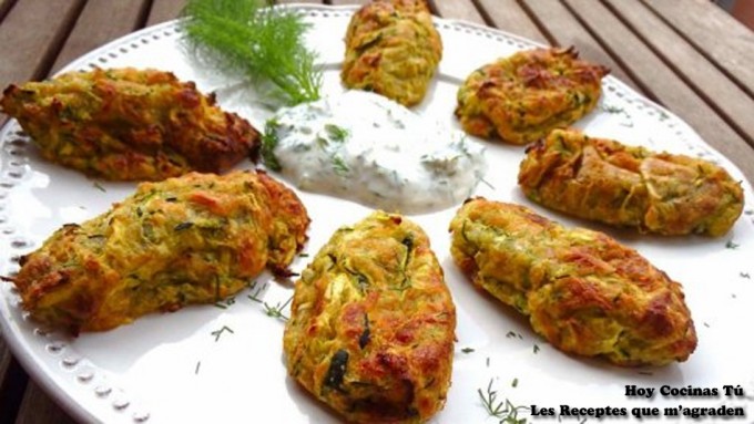 Quenelles de calabacín 