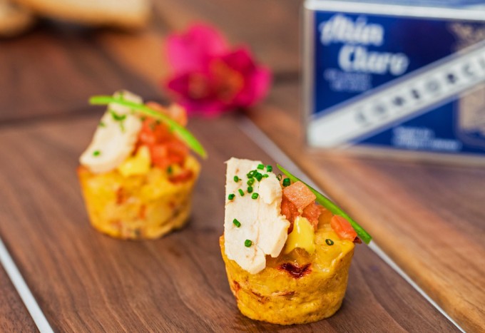 Pastel de patata y pimiento con atún