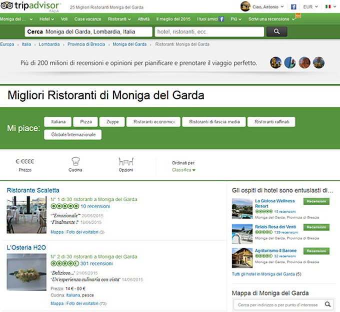 Fraude en TripAdvisor