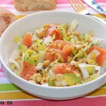 Vinagreta con avellanas