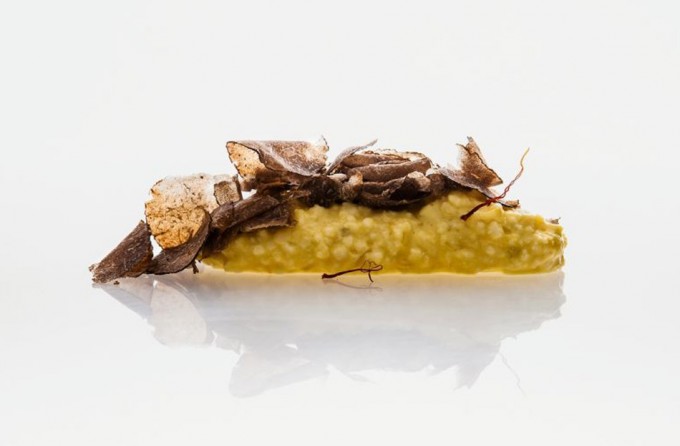 ‘Risotto’ a la milanesa (de coliflor) de Andoni Luis Aduriz ‘Risotto’ a la milanesa (de coliflor)