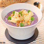 Puré de patata con berenjena