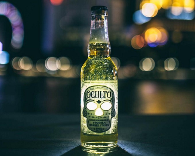 Cerveza con tecnología LED Cerveza Oculto