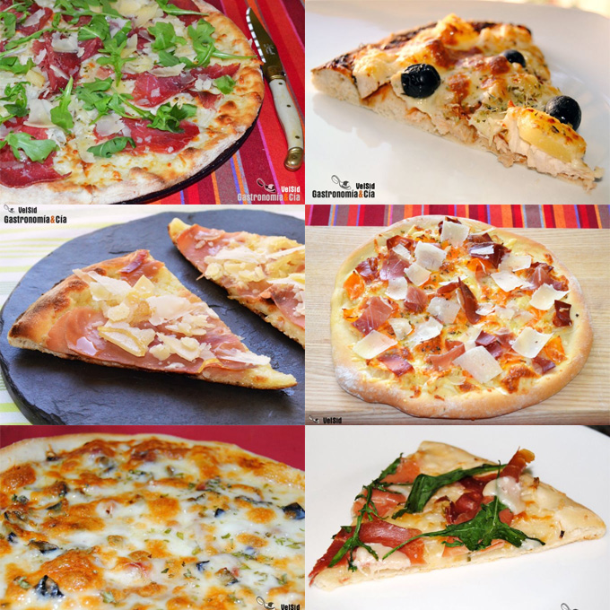 Doce recetas de pizza