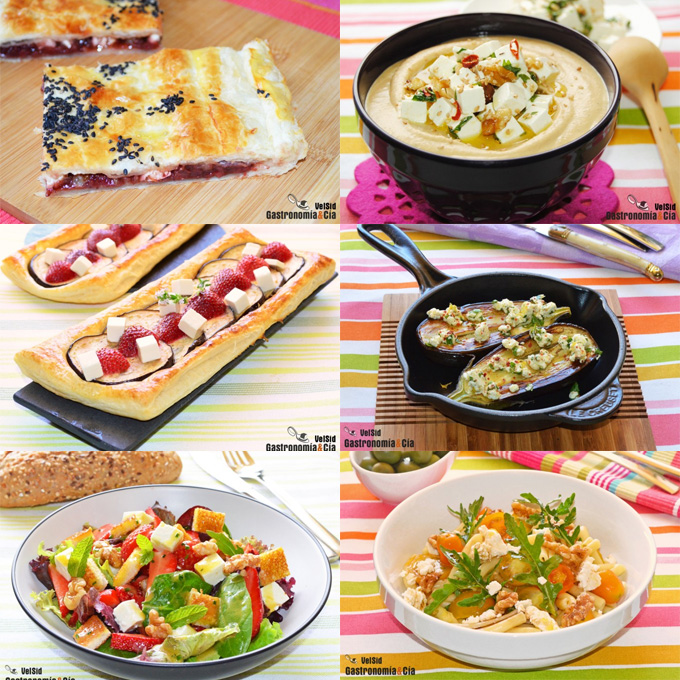 Recetas con queso feta