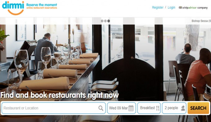 Servicio online de reserva de restaurantes