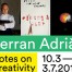 Notas sobre la creatividad de Ferrán Adrià