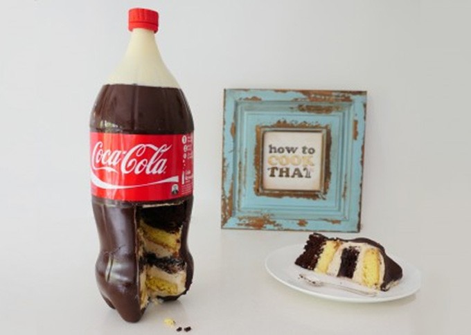 Cómo hacer una Tarta Botella de Coca Cola Coca-Cola Bottle Cake