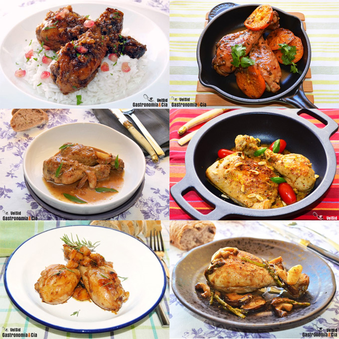 12 recetas de muslos de pollo