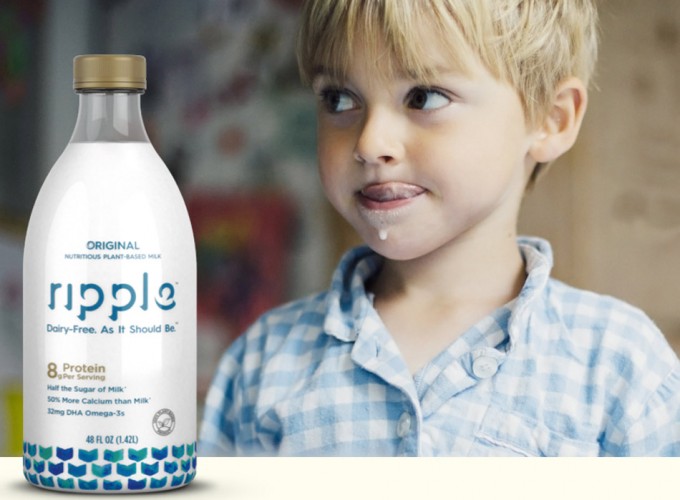 Leche de guisantes Ripple Leche vegetal de guisantes