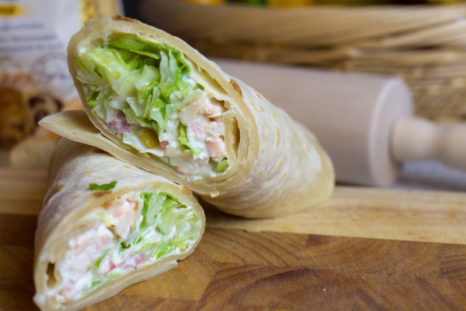 Cómo enrollar un burrito