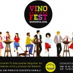Fiesta del vino navarro en San Sebastián