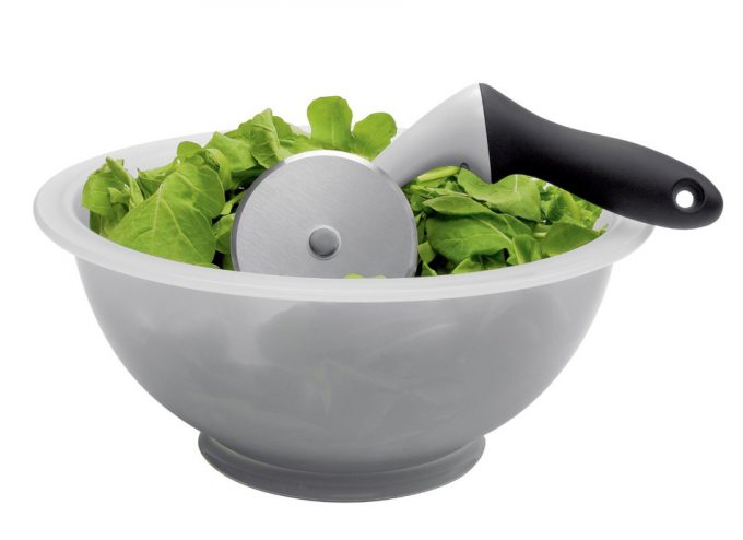 Ensaladera y cortador