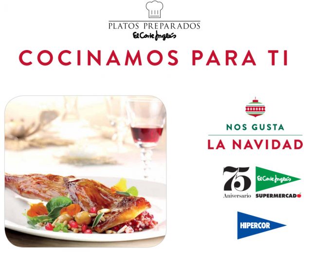 Menús preparados para Navidad