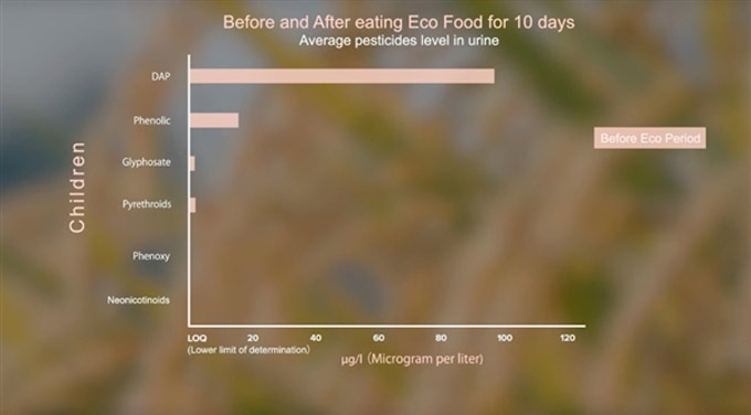 Plaguicidas en los alimentos