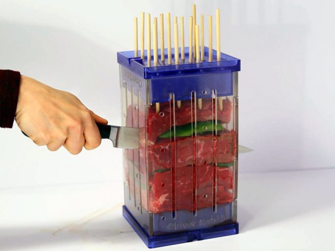 Para hacer brochetas fácilmente