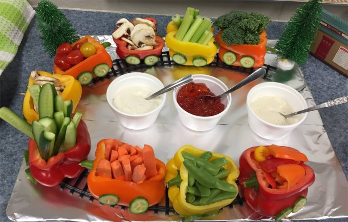 Pimientos morrones como recipientes comestibles Trucos y consejos