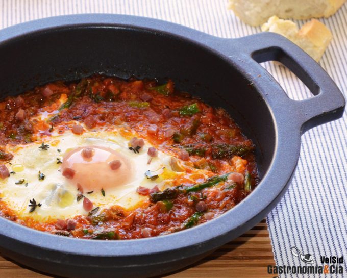 Recetas con huevos y tomate