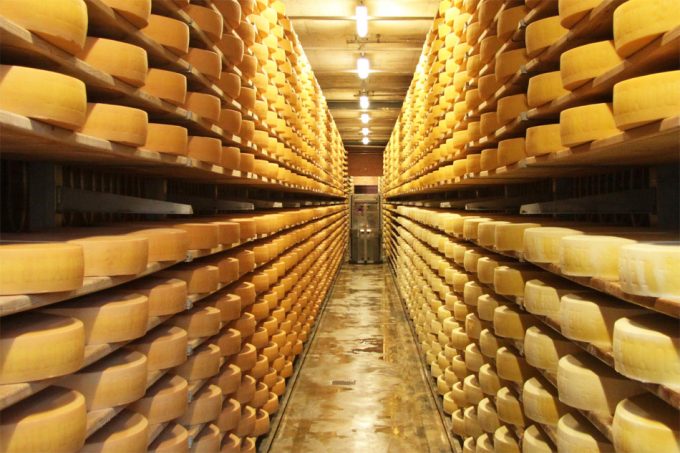 Consumo de queso en Suiza
