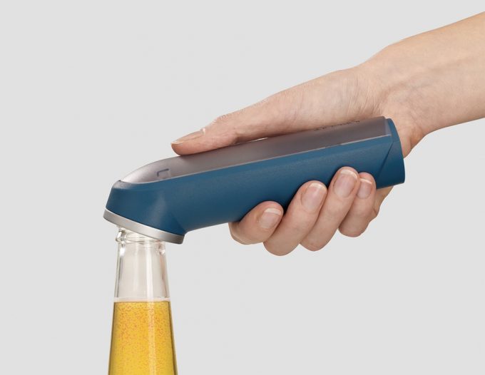 Abrebotellas con recolector de chapas Abridor para chapas