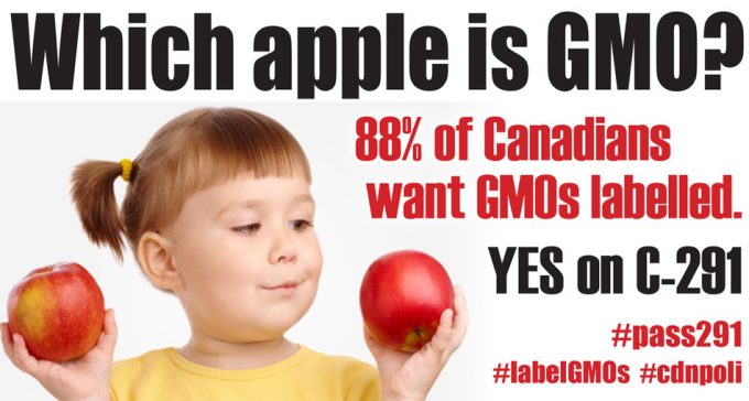 Ley del etiquetado transgénico en Canadá