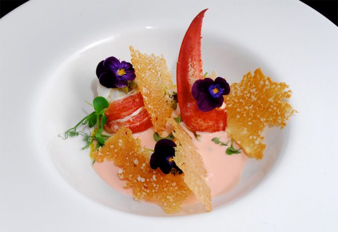 Gazpacho de bogavante de Susi Díaz Receta del chef