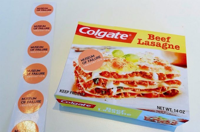 Lasaña Colgate
