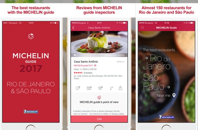 Guía Michelin Rio de Janeiro y Sao Paulo 2017 Guía Michelin Brasil