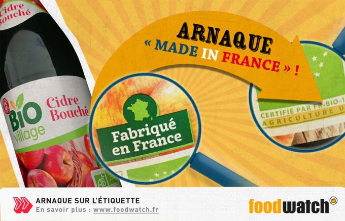 Fraude con los alimentos Made in France