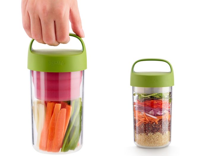 Recipientes porta alimentos Jar to go Fiambreras