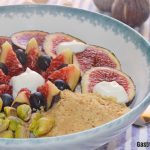 Higos, pistachos y yogur