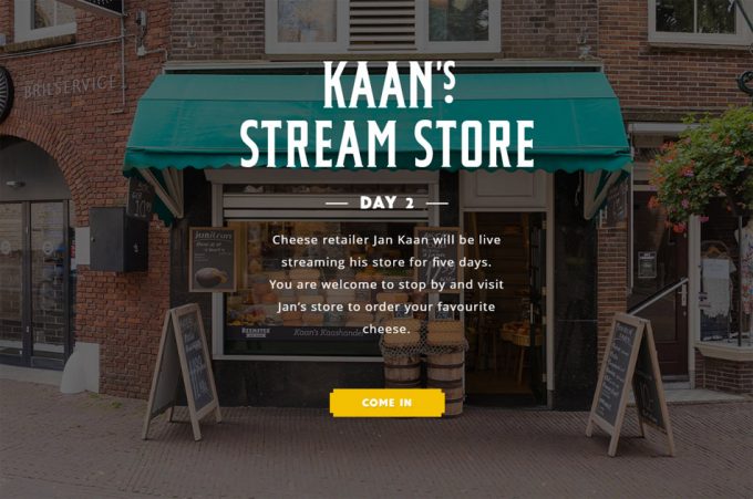 Kaam’s Stream Store Vender quesos por streaming