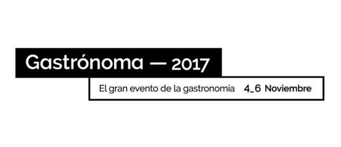 Gastrónoma 2017. Programa Congreso gastronómico
