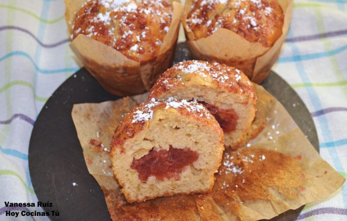 Pastelitos rellenos de mermelada Hoy Cocinas Tú